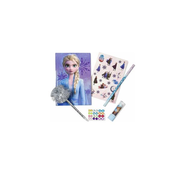 Frozen II Bundle Gift set journal set & charm bracelet New - Picture 4 of 6